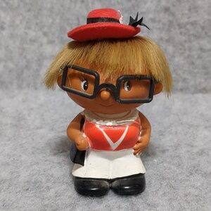 Korean nerdy uggly Vintage Mini doll 60's